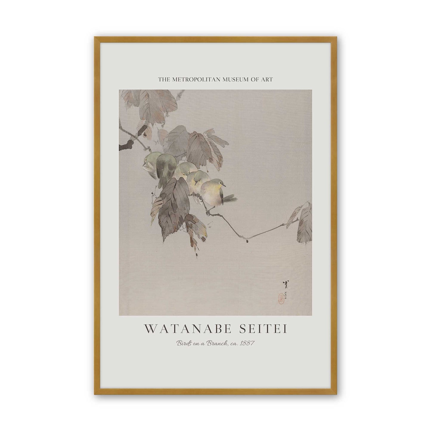 [Color:Polished Gold], Picture of art in a Polished Gold frame