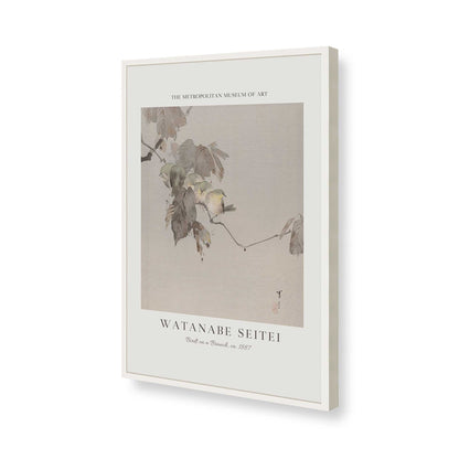 [Color:Opaque White], Picture of art in a Opaque White frame of the corner