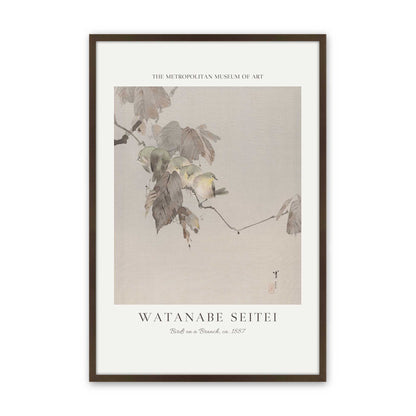 [Color:Brown], Picture of art in a Brown frame