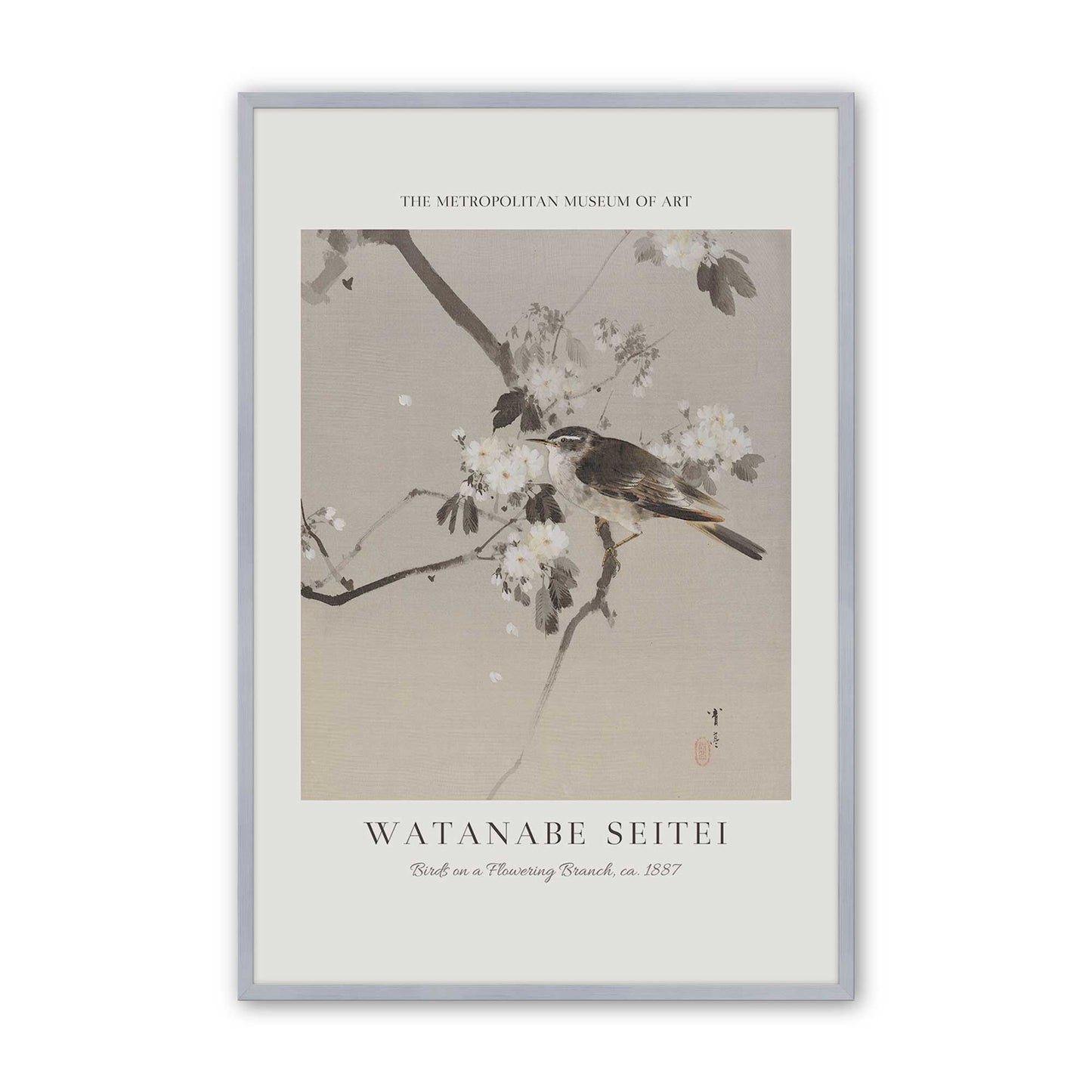 [Color:Polished Chrome], Picture of art in a Polished Chrome frame
