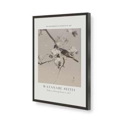 [Color:Satin Black], Picture of art in a Satin Black frame of the corner