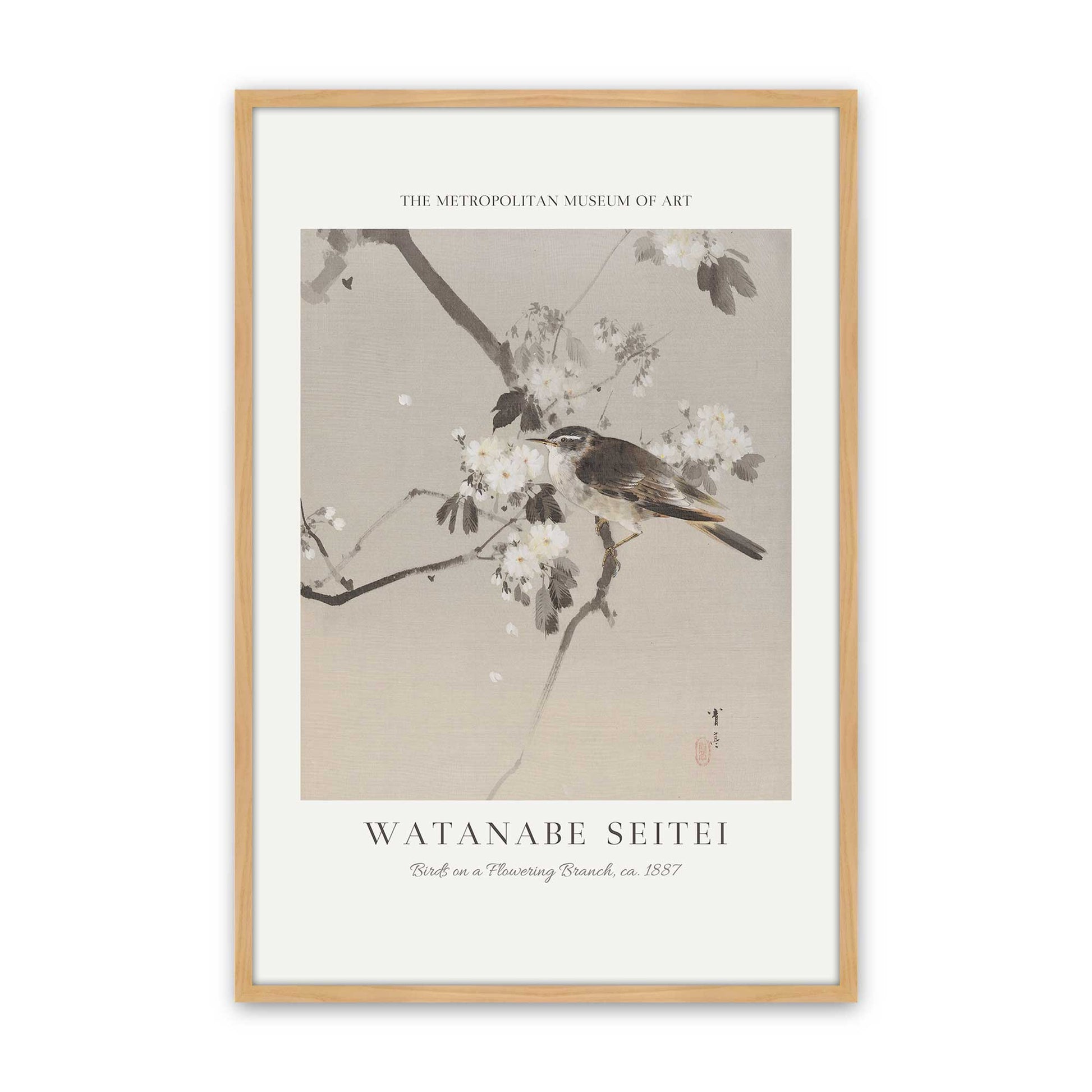 [Color:American Maple], Picture of art in a American Maple frame