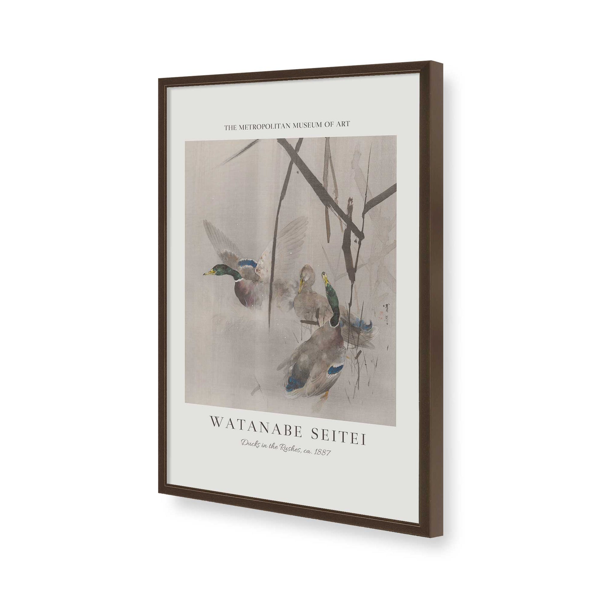 [Color:Belvinder Brown], Picture of art in a Belvinder Brown frame of the corner
