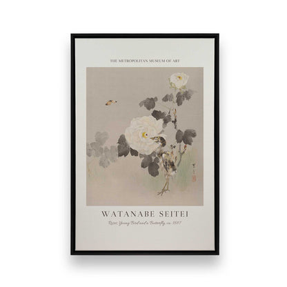 [Color:Satin Black], Picture of art in a Satin Black frame