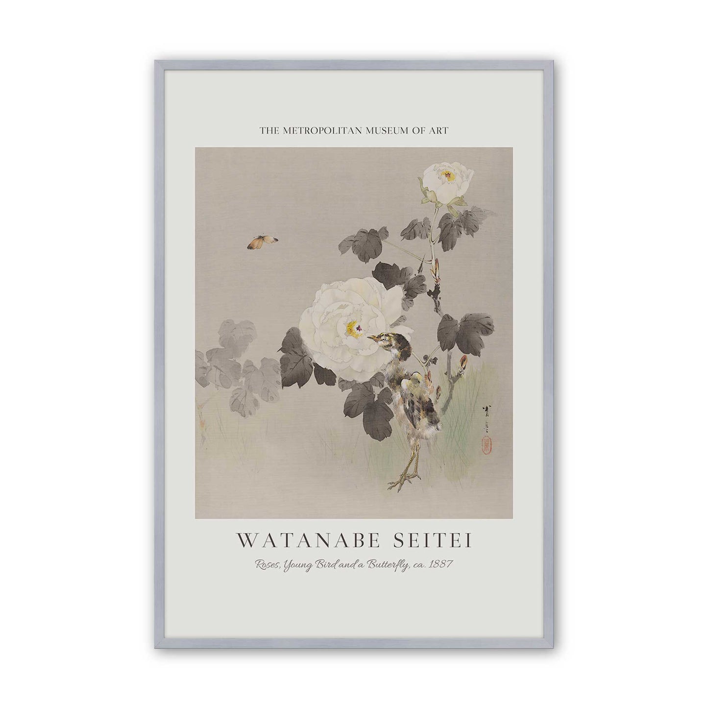 [Color:Polished Chrome], Picture of art in a Polished Chrome frame