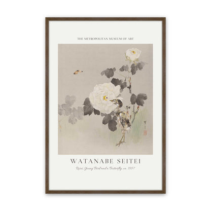 [Color:Walnut], Picture of art in a Walnut frame