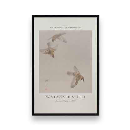 [Color:Satin Black], Picture of art in a Satin Black frame