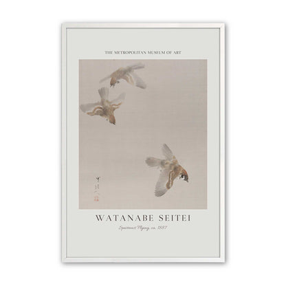 [Color:Opaque White], Picture of art in a Opaque White frame