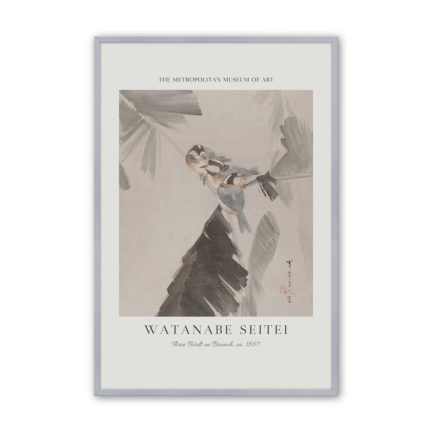[Color:Polished Chrome], Picture of art in a Polished Chrome frame