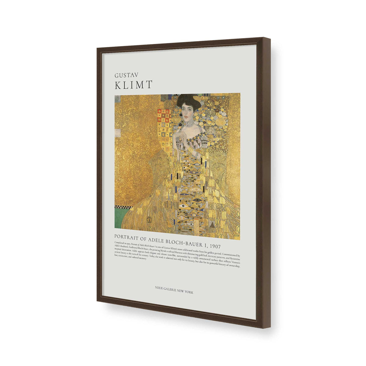 [Color:Belvinder Brown], Picture of art in a Belvinder Brown frame of the corner