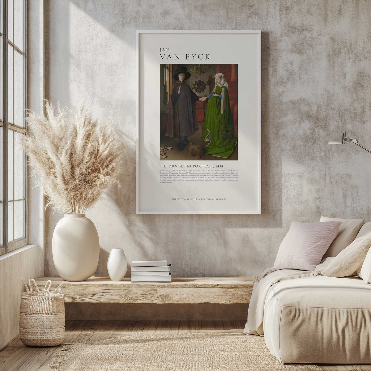 Picture of art in a room