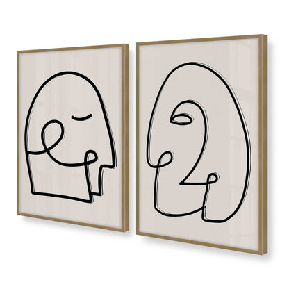 [Color:Brushed Gold], Picture of art in a Brushed Gold frame