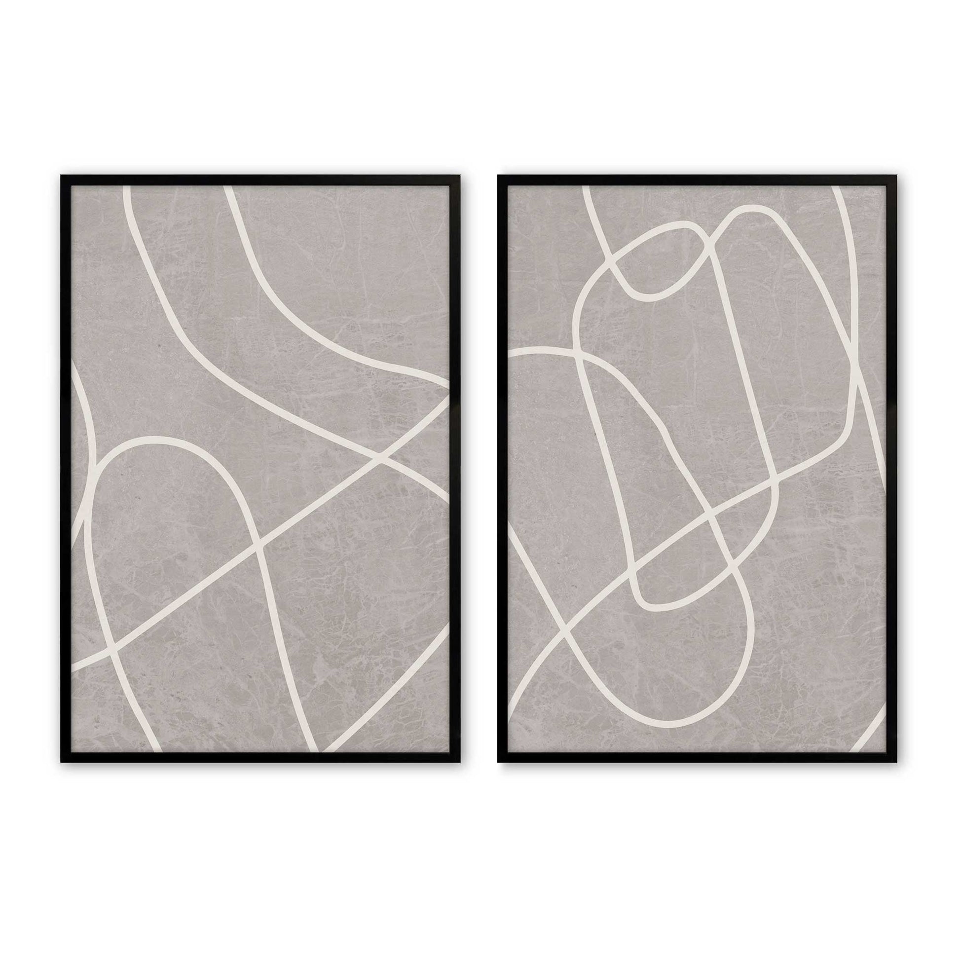 [Color:Satin Black], Picture of art in a Satin Black frame