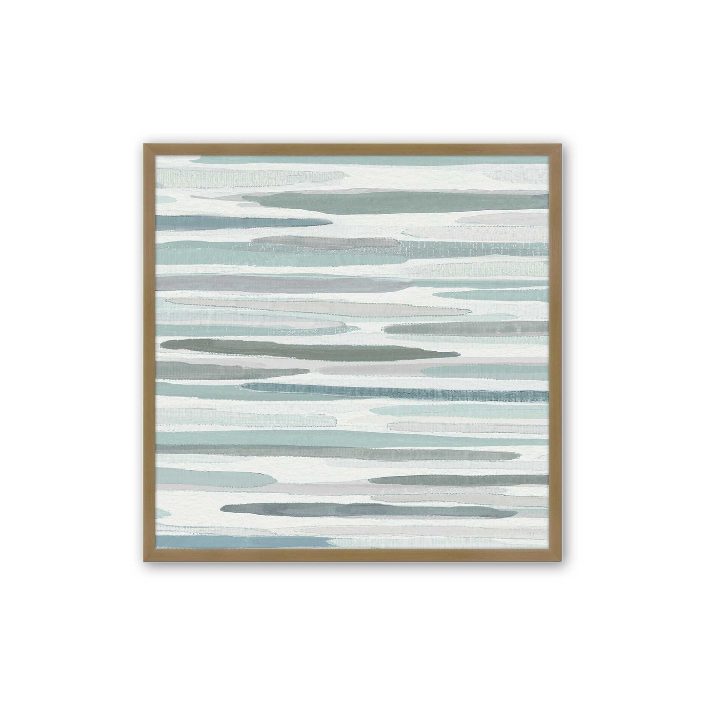 [Color:Brushed Gold], Picture of art in a Brushed Gold frame