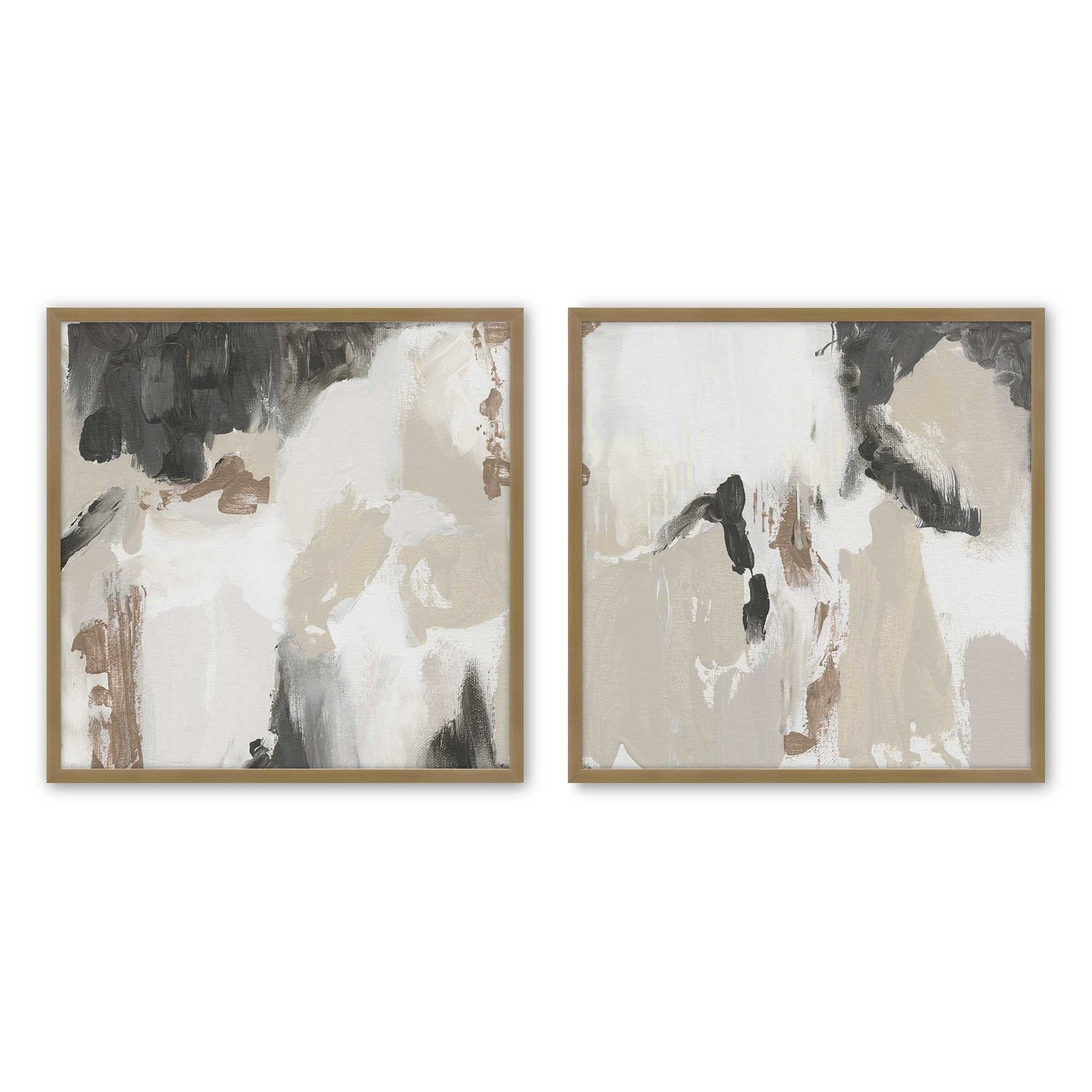 [Color:Brushed Gold], Picture of art in a Brushed Gold frame