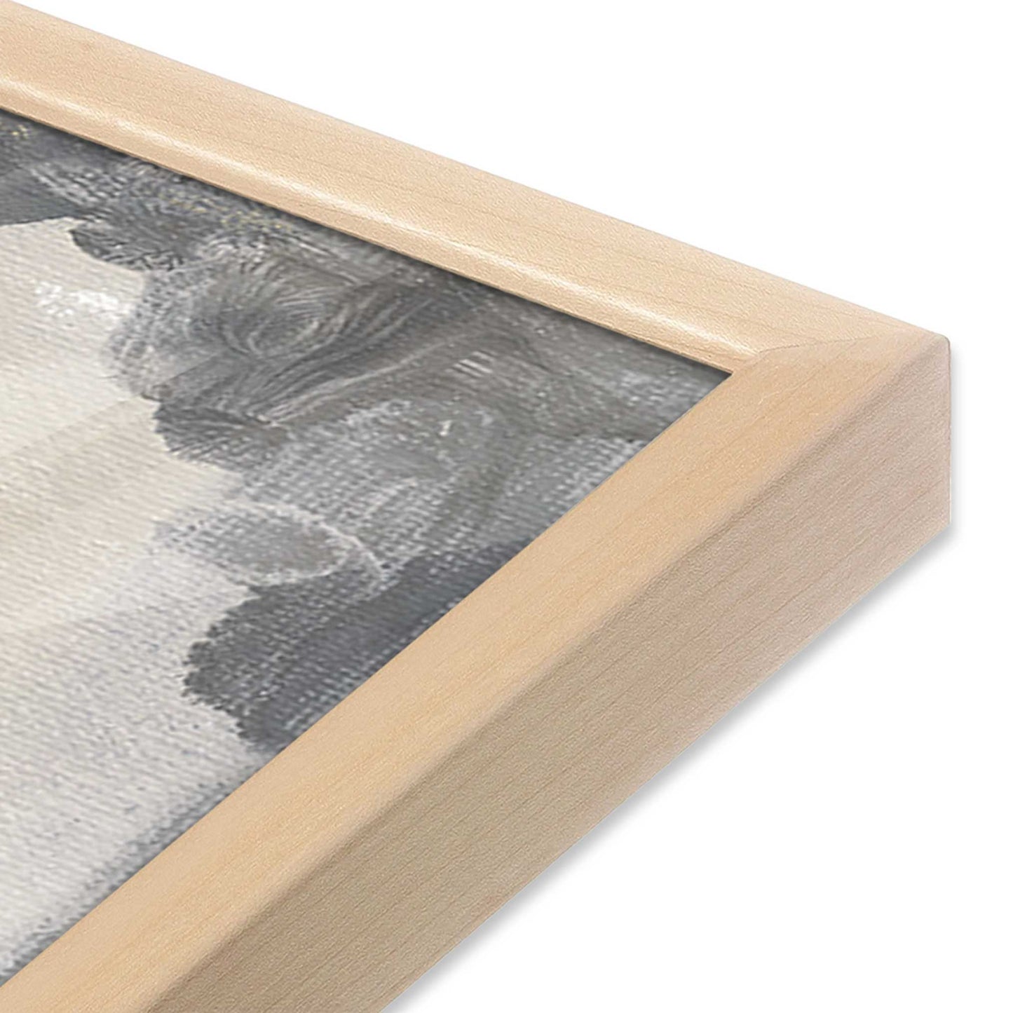 [Color:Raw Maple], Picture of art in a Raw Maple frame of the corner #2