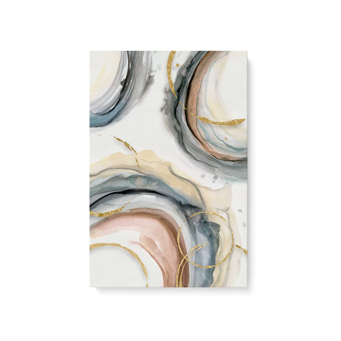 Swirling Elegance Canvas Print, Set of 2