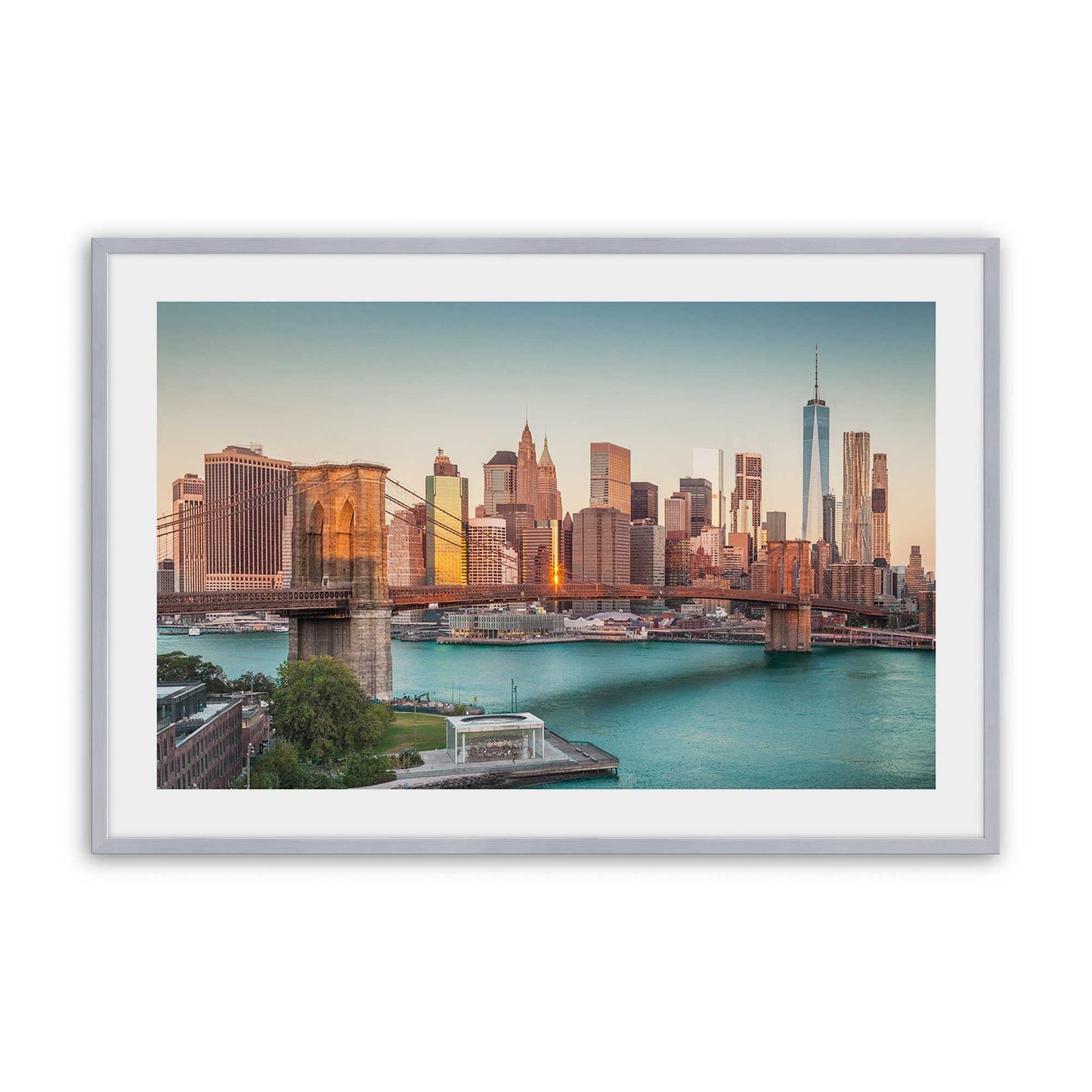 [Color:Polished Chrome], Picture of art in a Polished Chrome frame