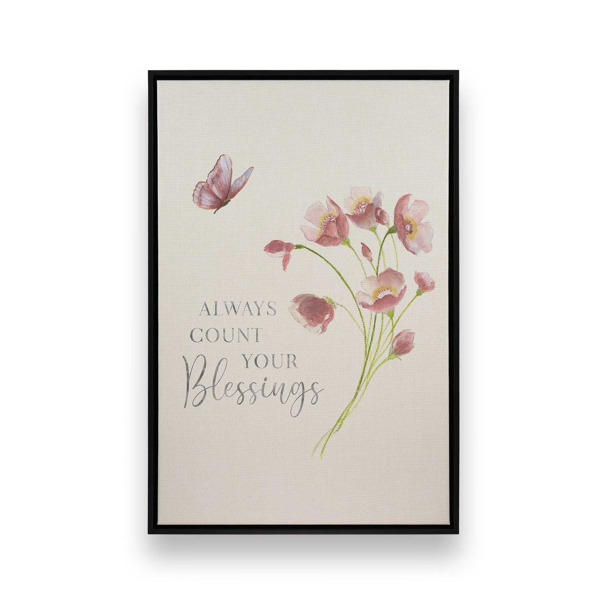 [Color:Satin Black], Picture of art in a Satin Black frame