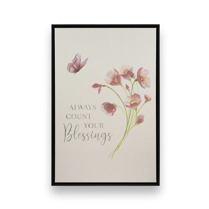 [Color:Satin Black], Picture of art in a Satin Black frame