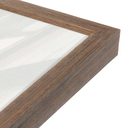 [Color:Walnut], Picture of art in a Walnut frame at an angle