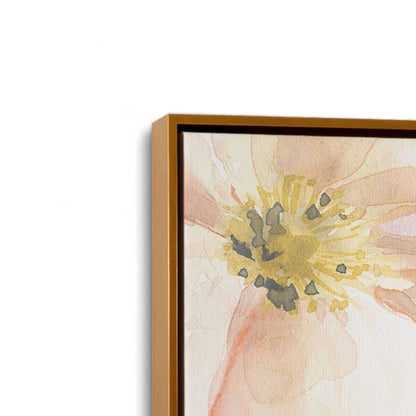 [Color:Polished Gold], Picture of art in a Polished Gold frame at an angle