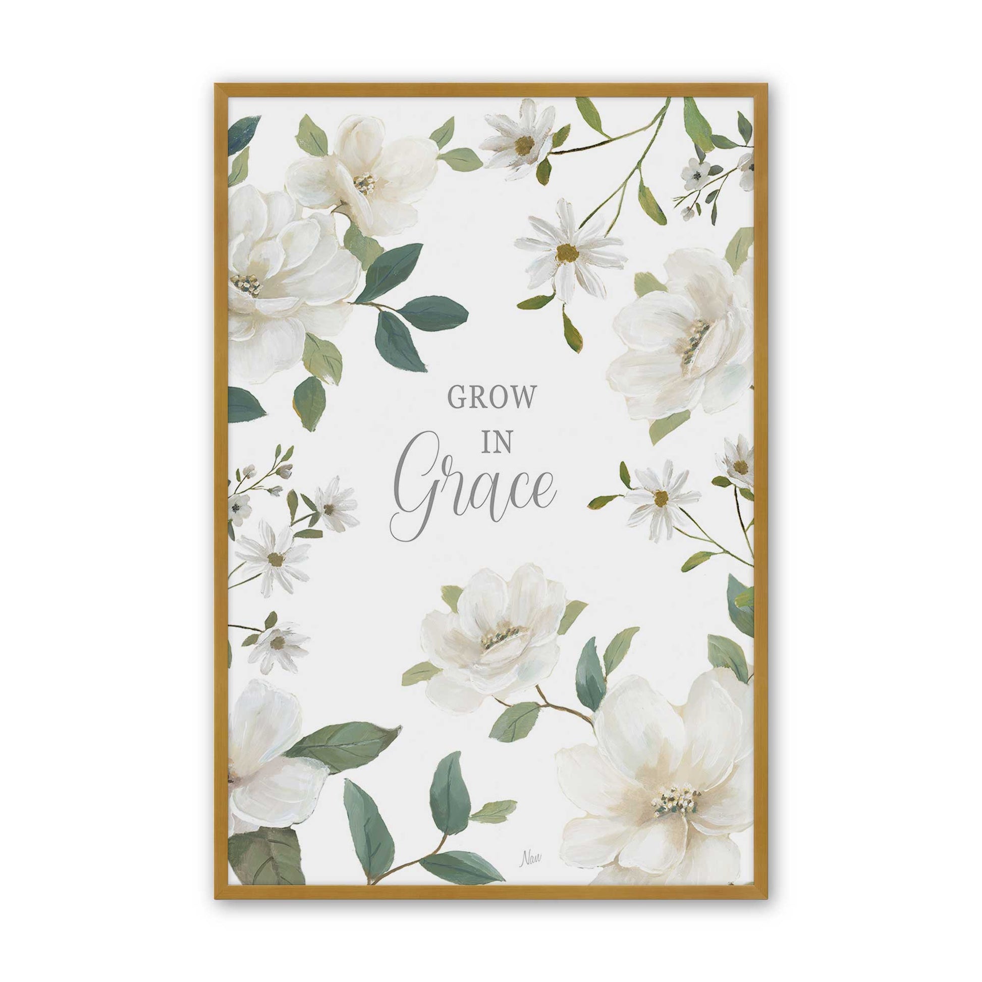 [Color:Polished Gold], Picture of art in a Polished Gold frame