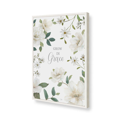 [Color:Opaque White], Picture of art in a Opaque White frame of the corner