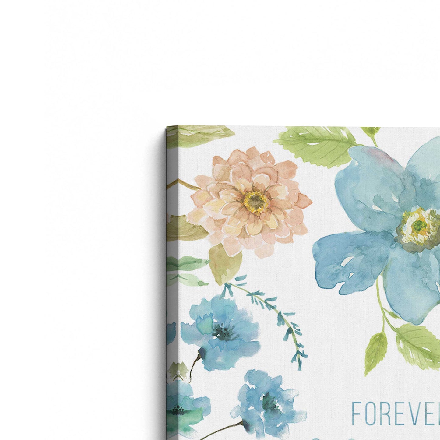 [Color:Stretched Canvas], Picture of the corner of the art