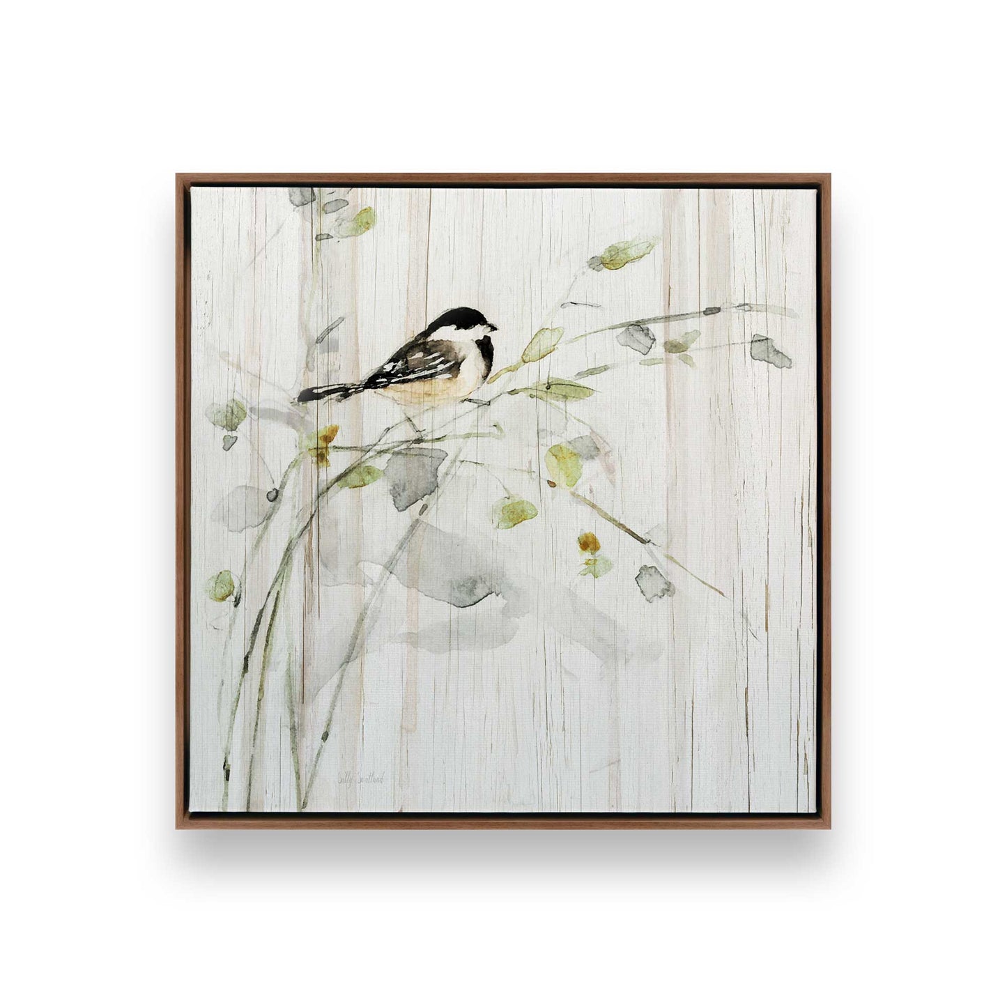 [Color:Walnut], Picture of art in a Walnut frame