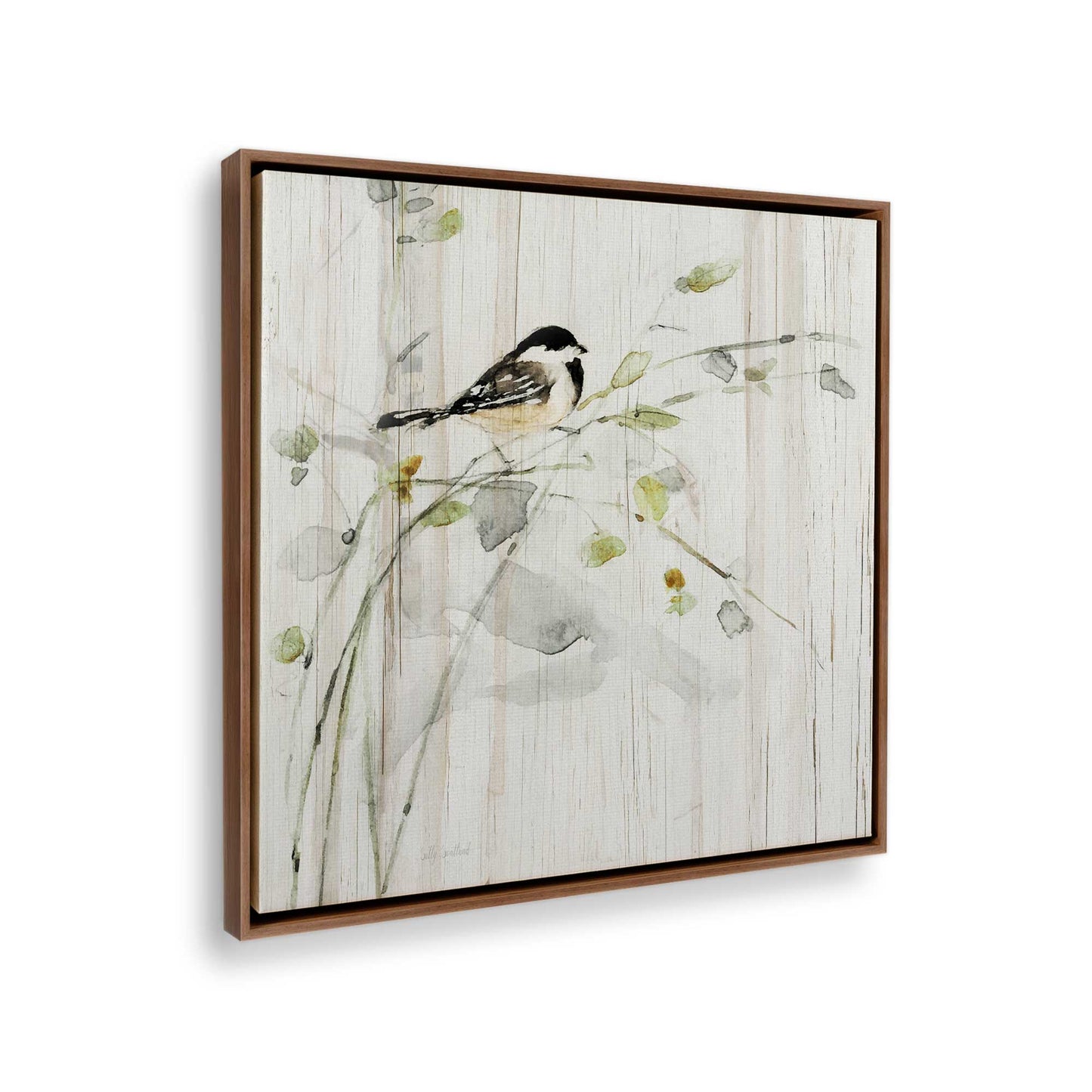 [Color:Walnut], Picture of the corner of the art