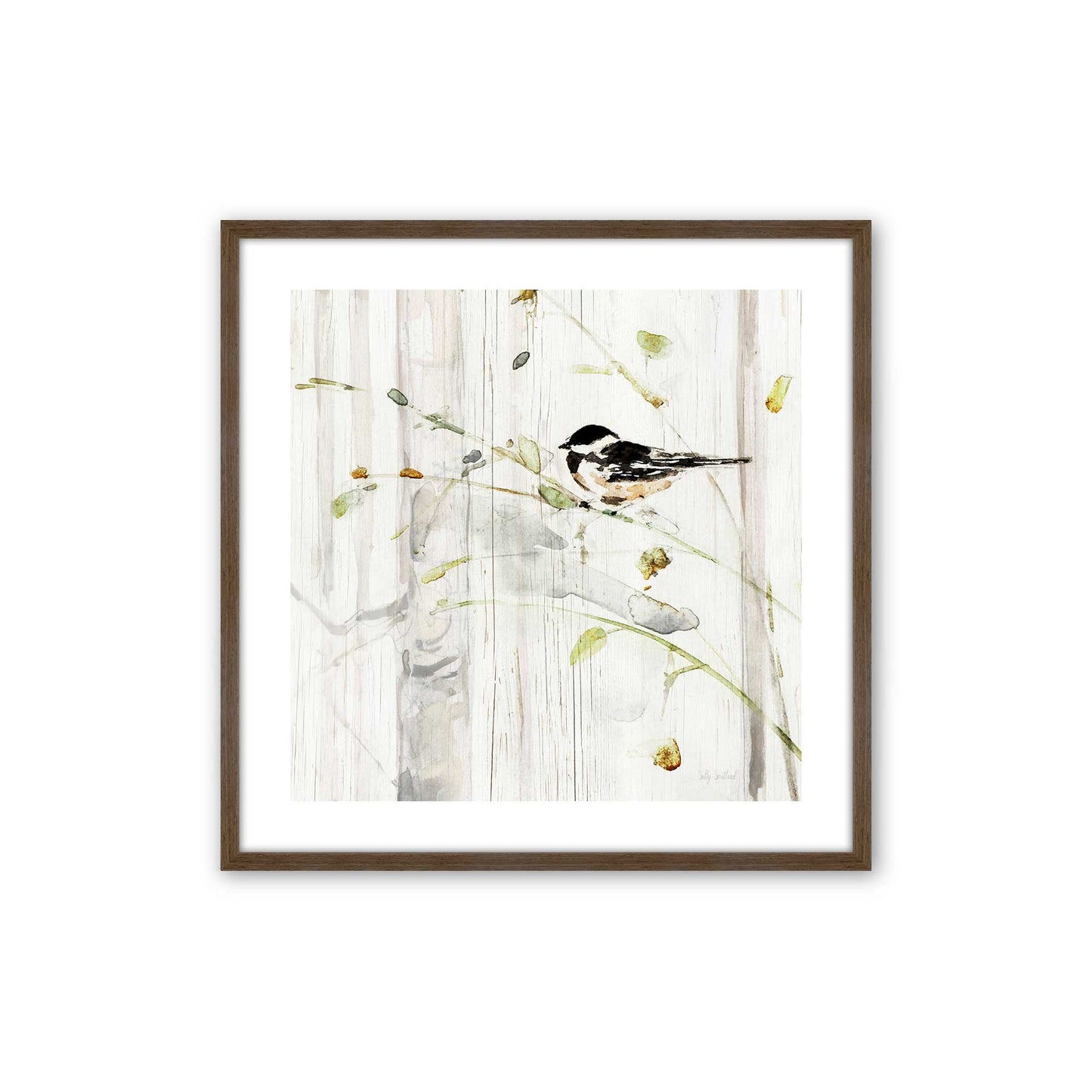 [Color:Walnut], Picture of art in a Walnut frame
