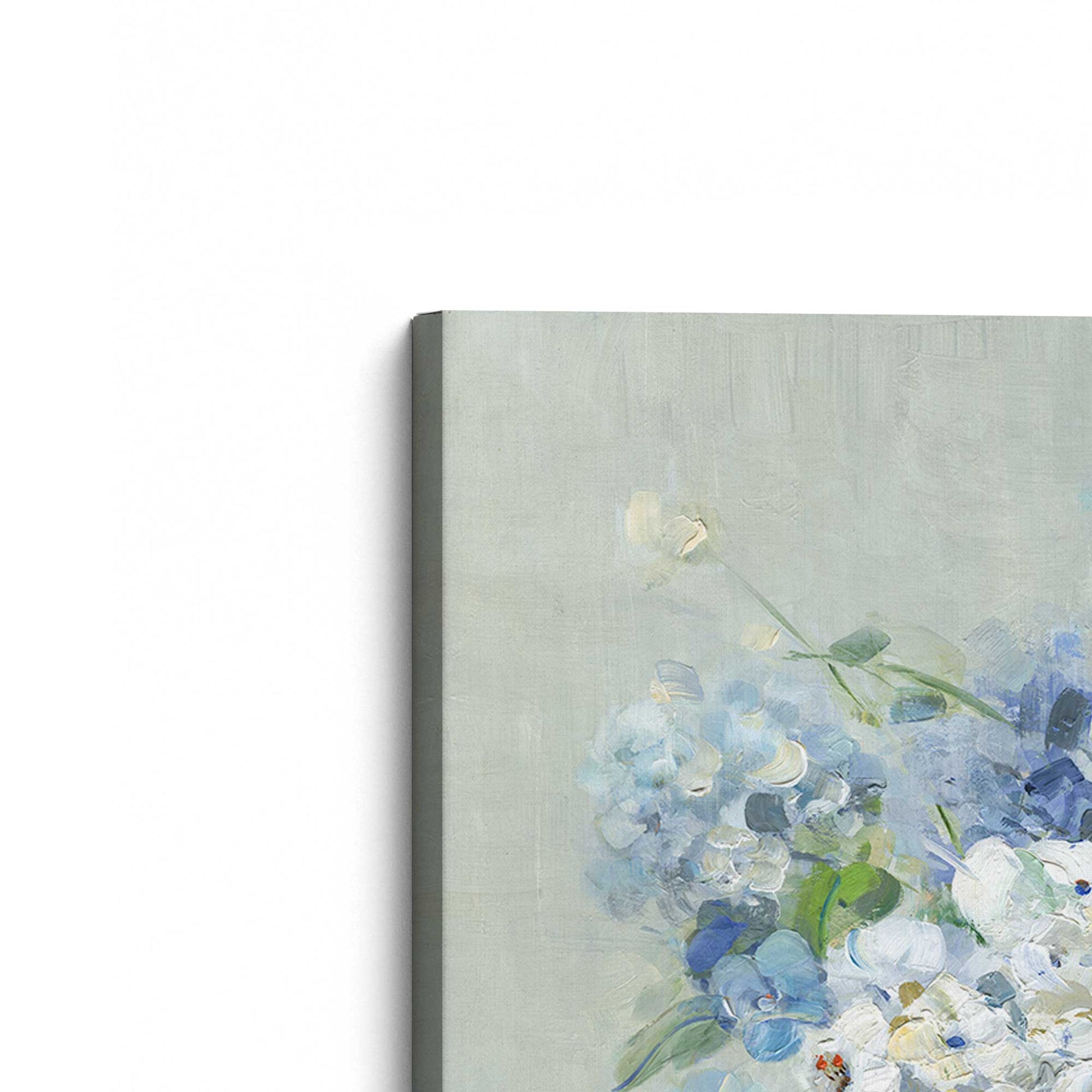 [Color:Stretched Canvas], Picture of the corner of the art