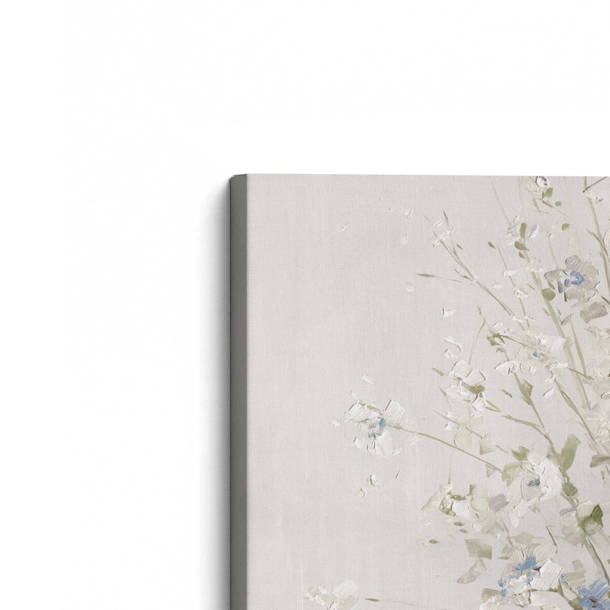 [Color:Stretched Canvas], Picture of the corner of the art