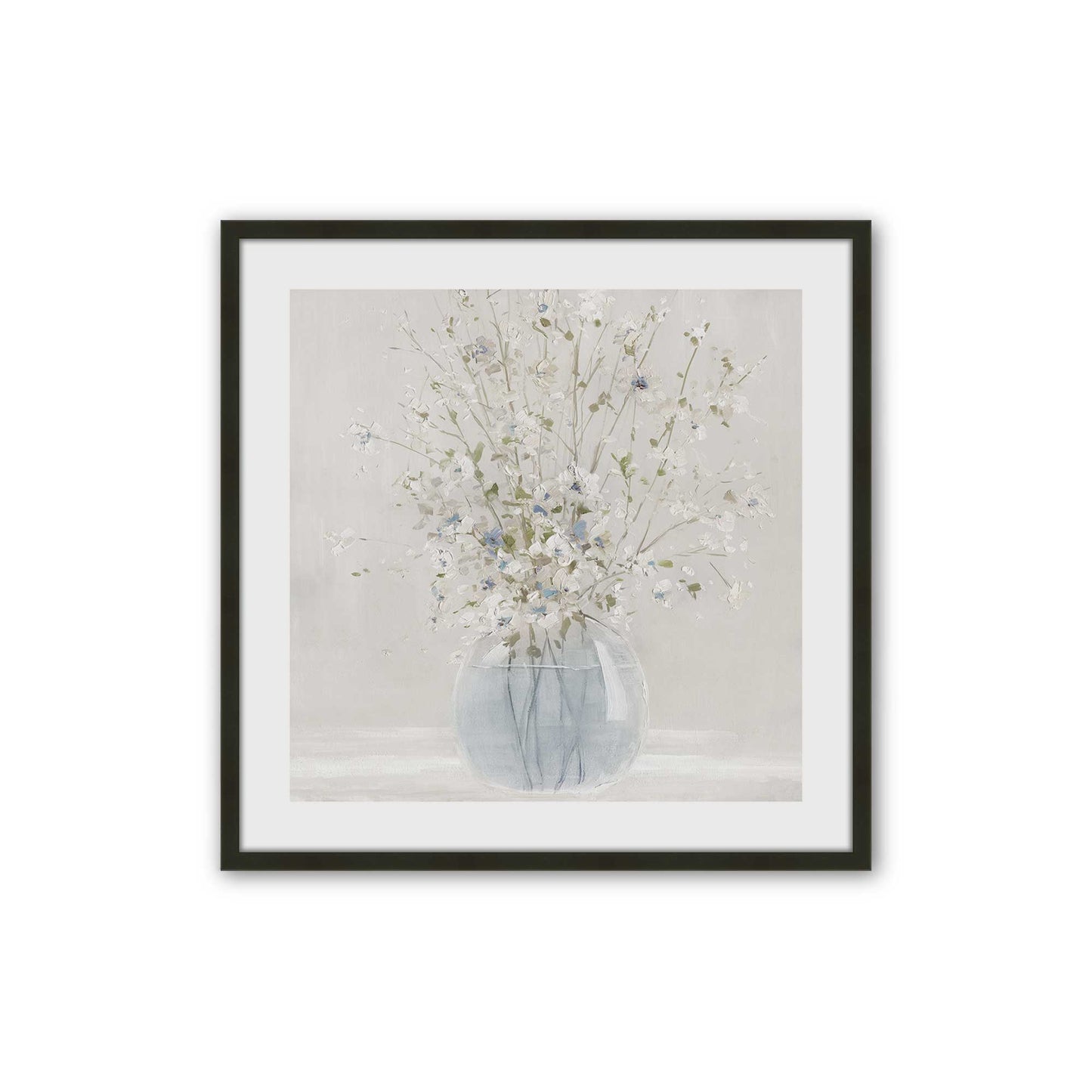 [Color:Satin Black], Picture of art in a Satin Black frame