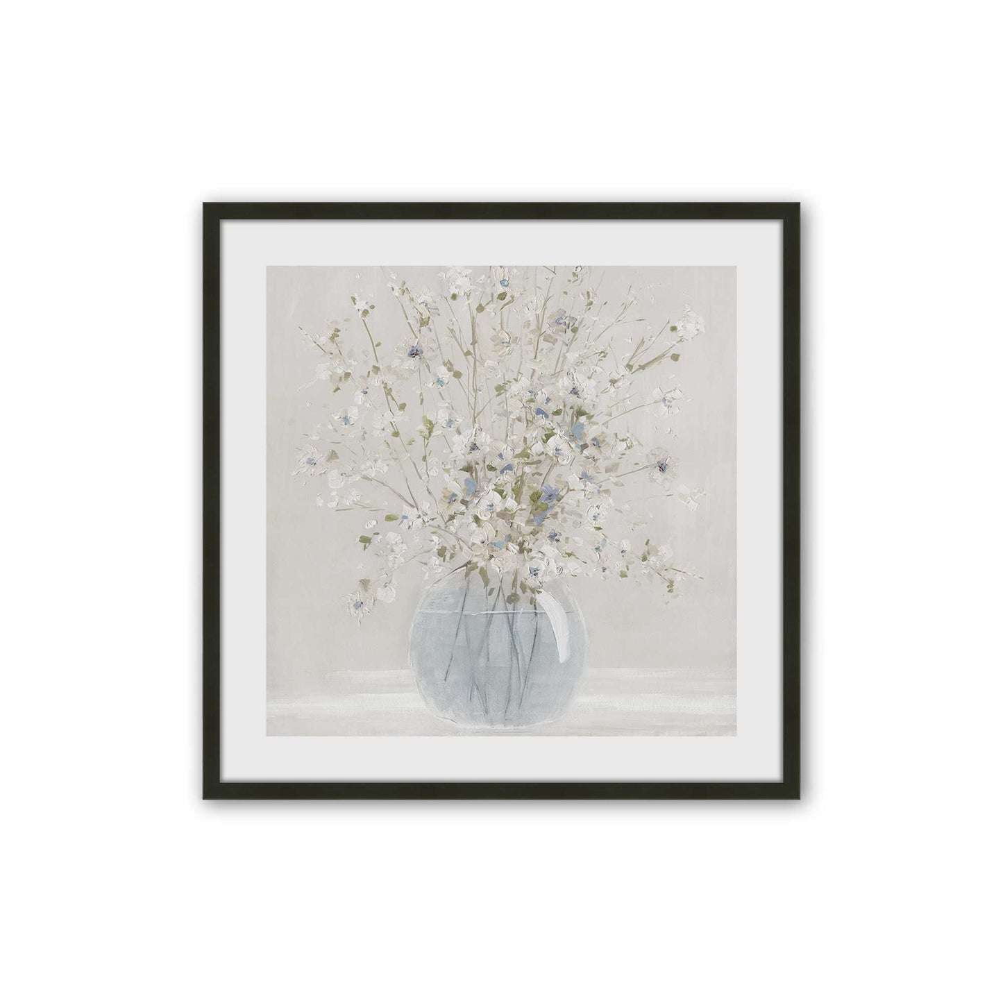[Color:Satin Black], Picture of art in a Satin Black frame