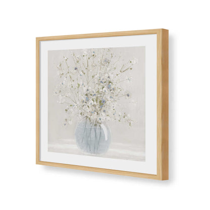 [Color:American Maple], Picture of art in a American Maple frame of the corner
