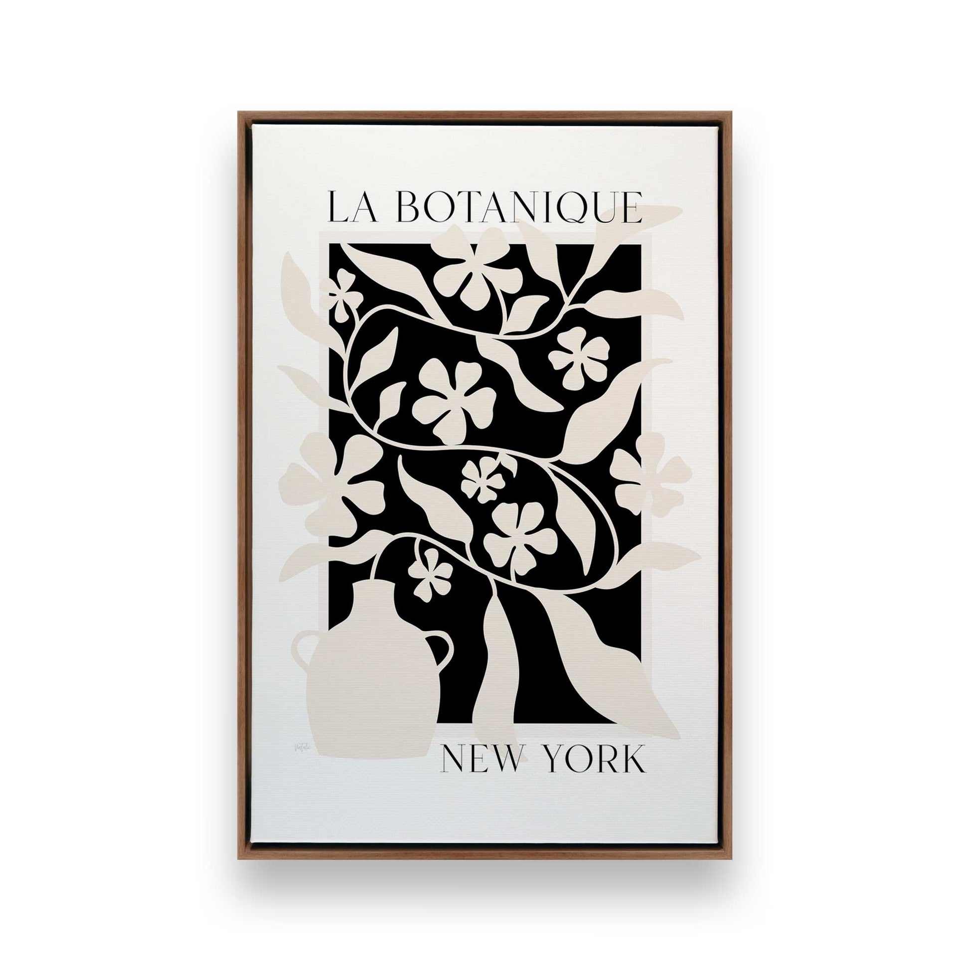 [Color:Walnut], Picture of art in a Walnut frame