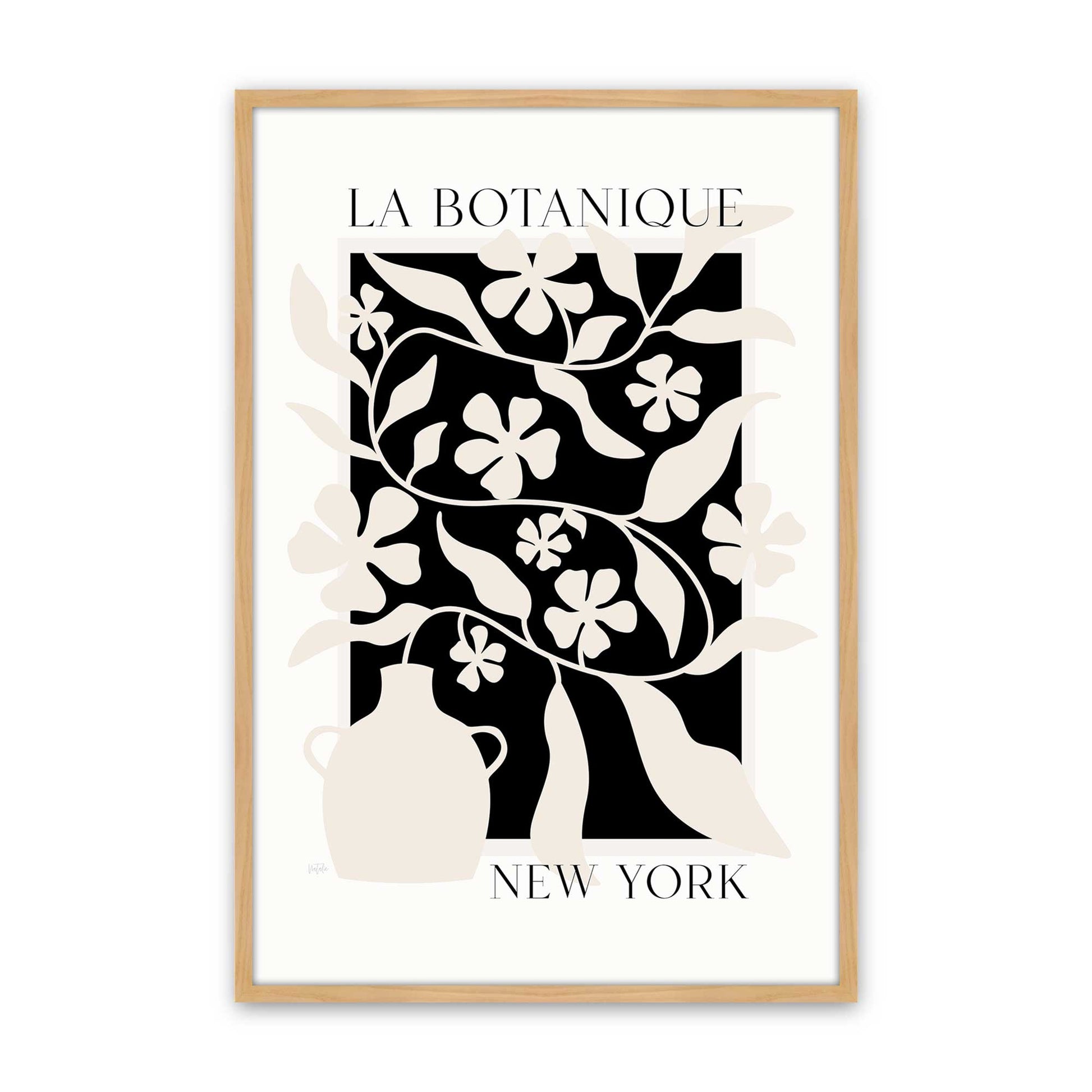 [Color:American Maple], Picture of art in a American Maple frame