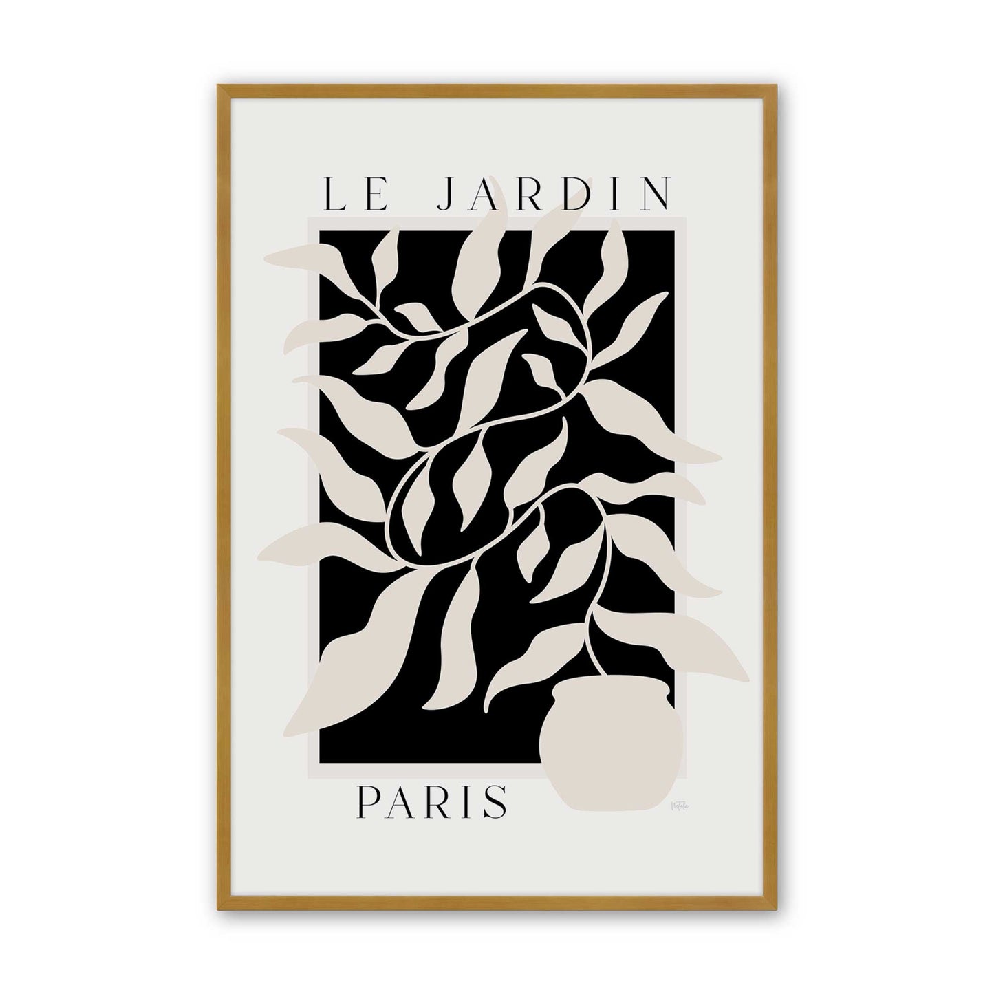 [Color:Polished Gold], Picture of art in a Polished Gold frame