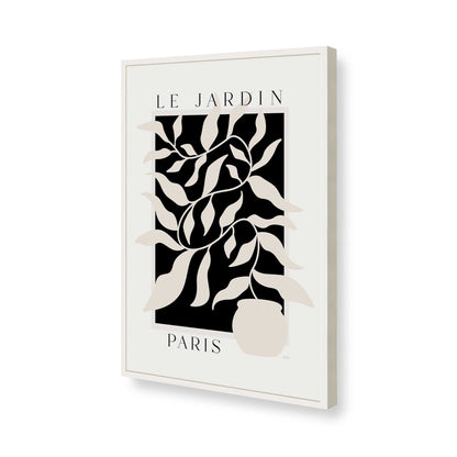 [Color:Opaque White], Picture of art in a Opaque White frame of the corner