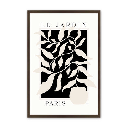 [Color:Brown], Picture of art in a Brown frame