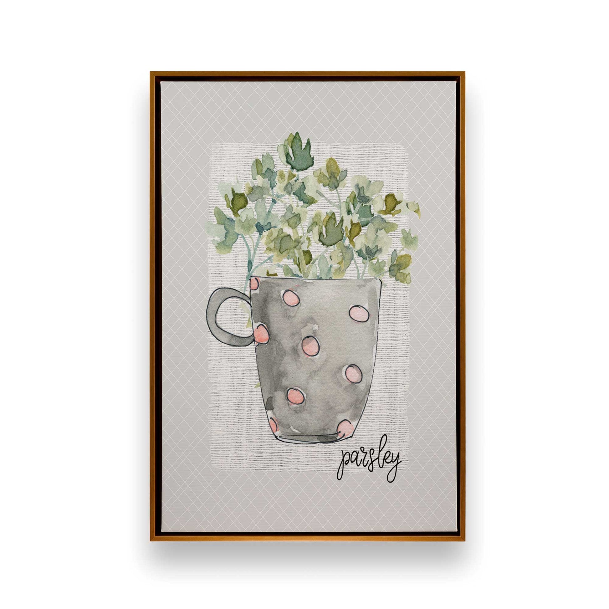[Color:Polished Gold], Picture of art in a Polished Gold frame