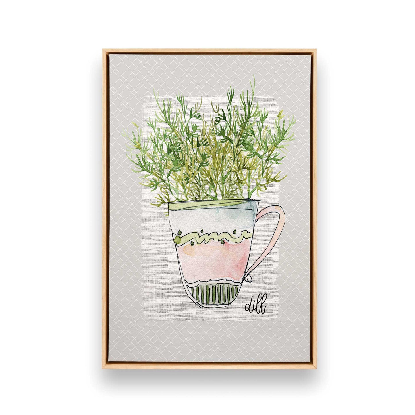 [Color:American Maple], Picture of art in an American Maple frame