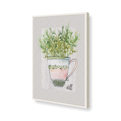 [Color:Opaque White], Picture of art in a Opaque White frame of the corner