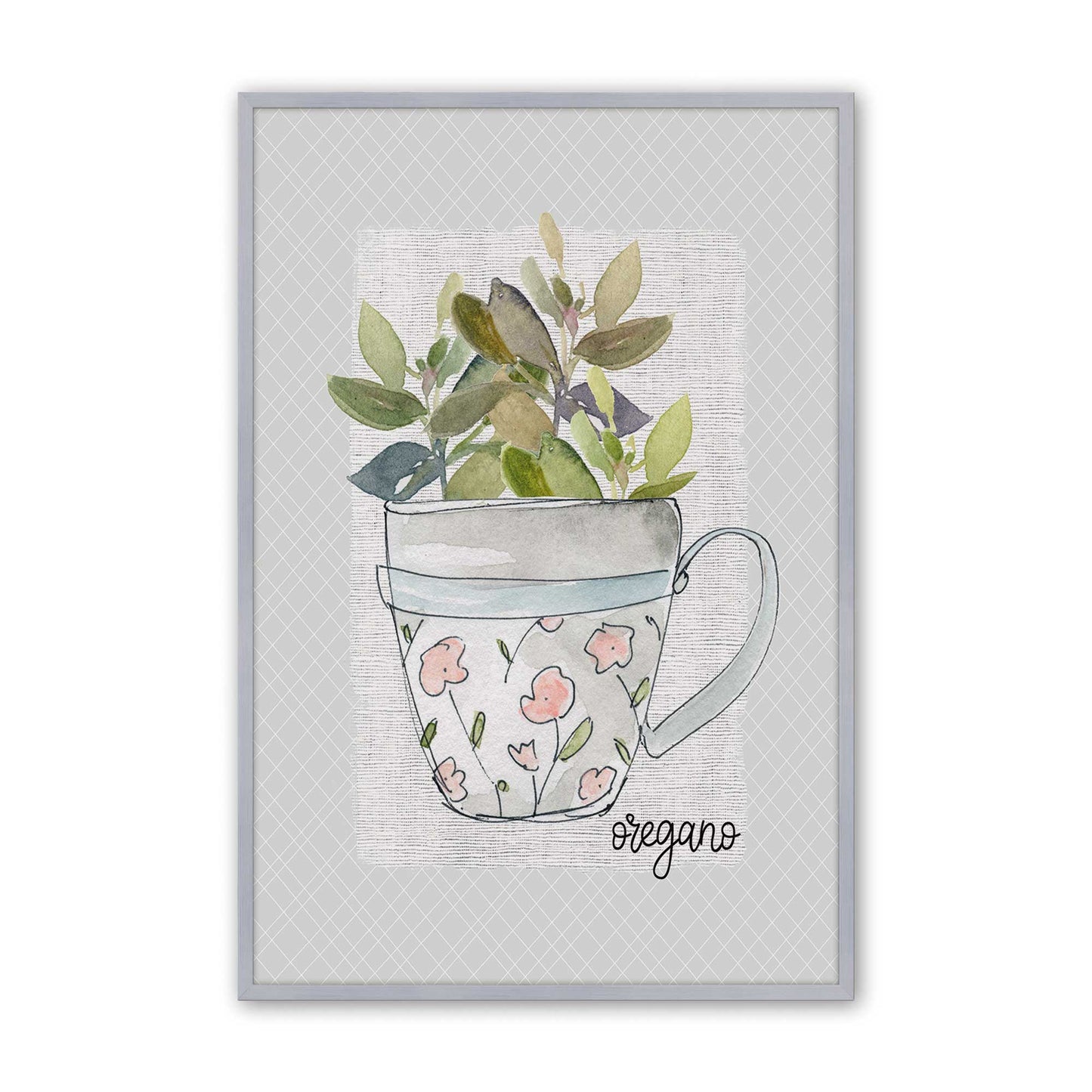 Happy Herbs Set of 4 At Prints