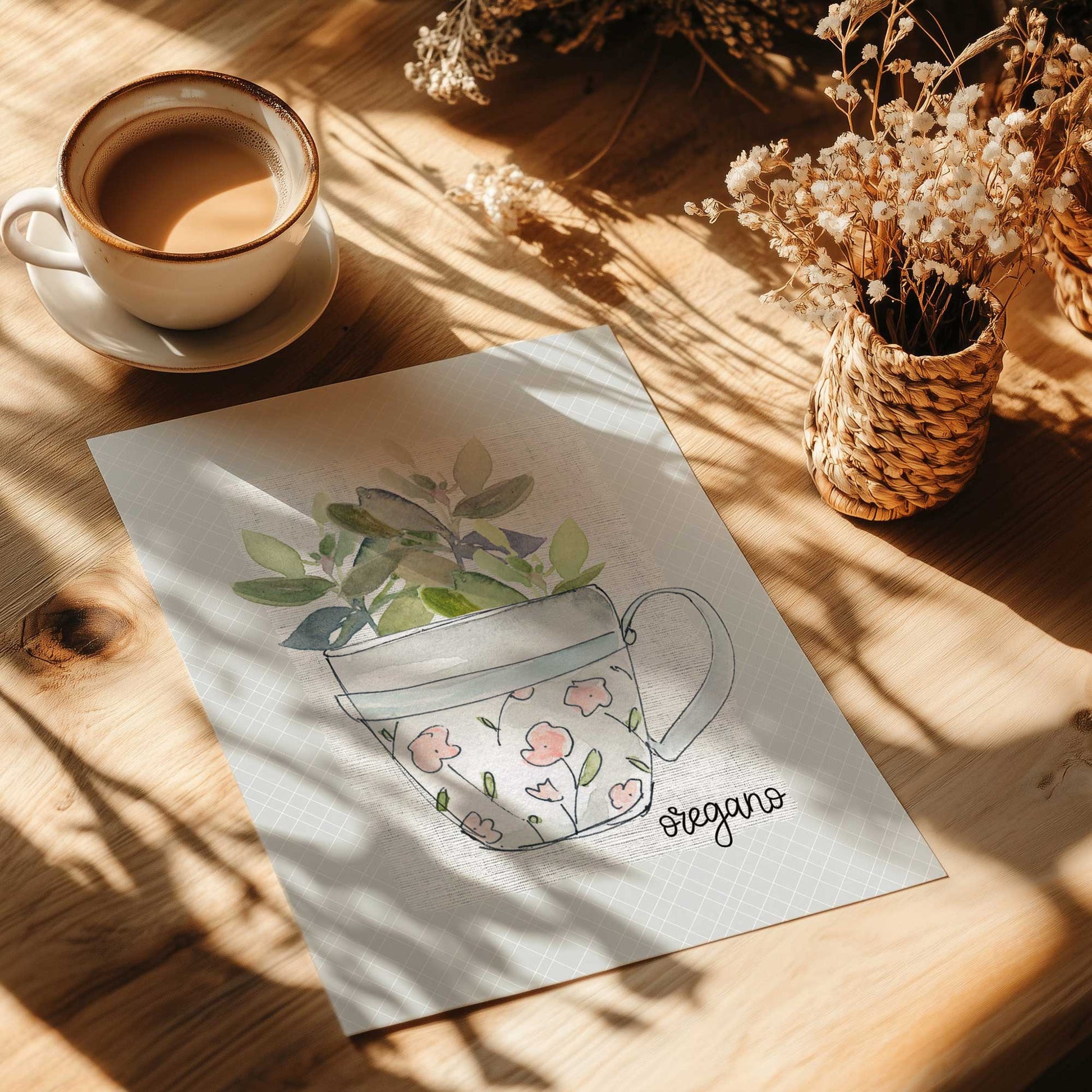 [Color:Rolled Print], Picture of close up of art