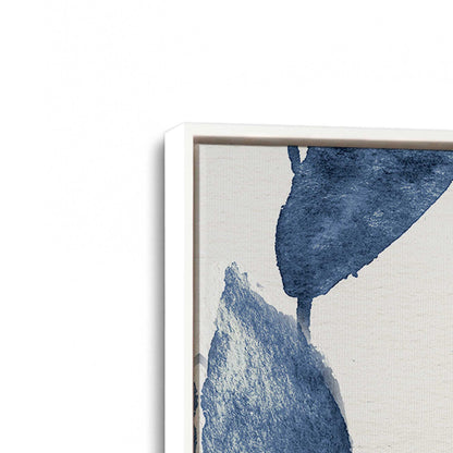 [Color:Opaque White], Picture of art in a White frame at an angle
