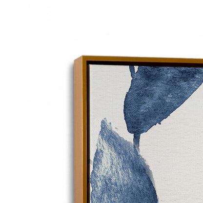 [Color:Polished Gold], Picture of art in a Polished Gold frame at an angle