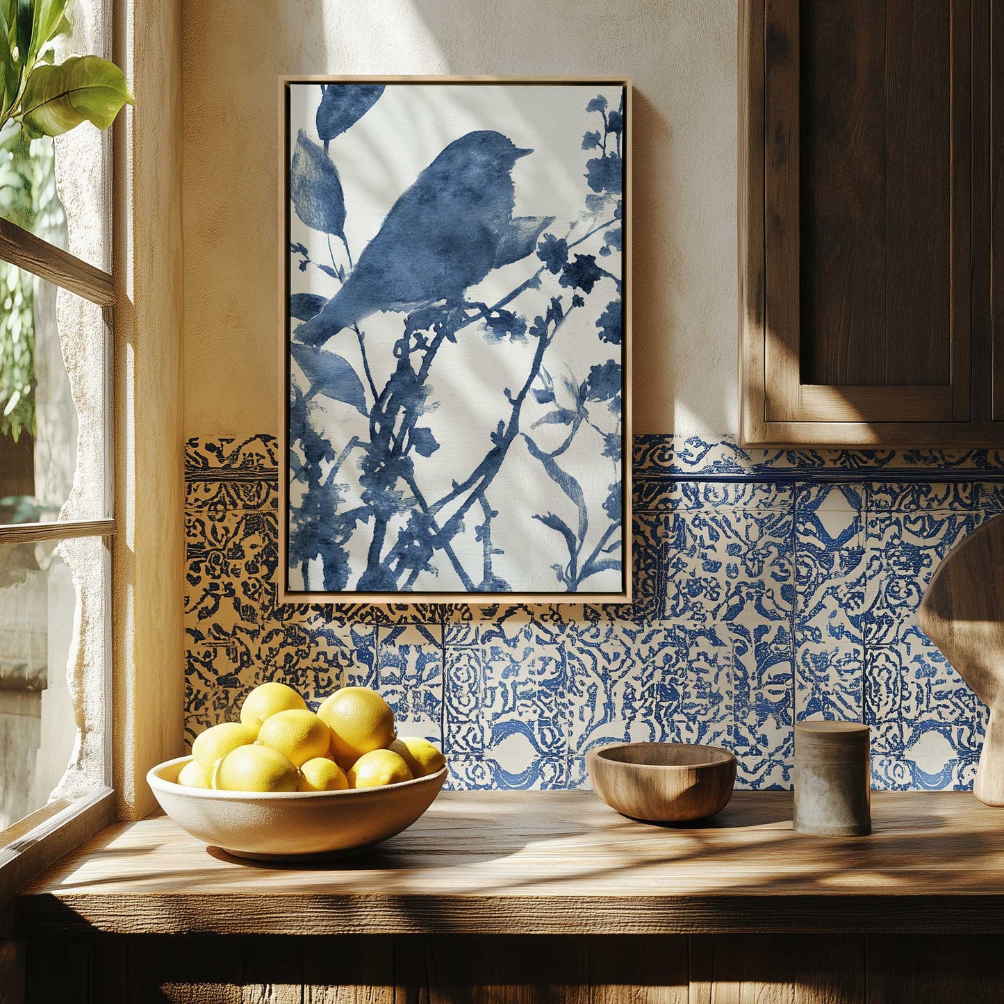 Picture of art in a room